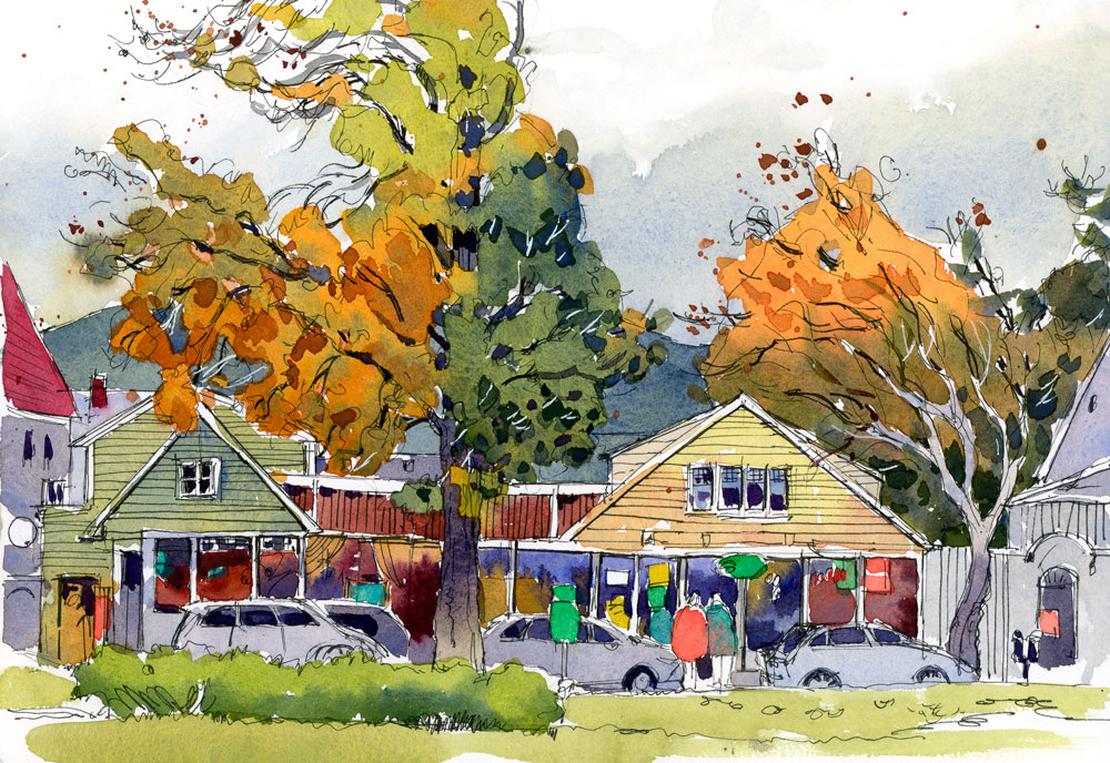Down East Vistas: Sketching the Coastal Beauty of Bar Harbor in Watercolor - I - Image 10