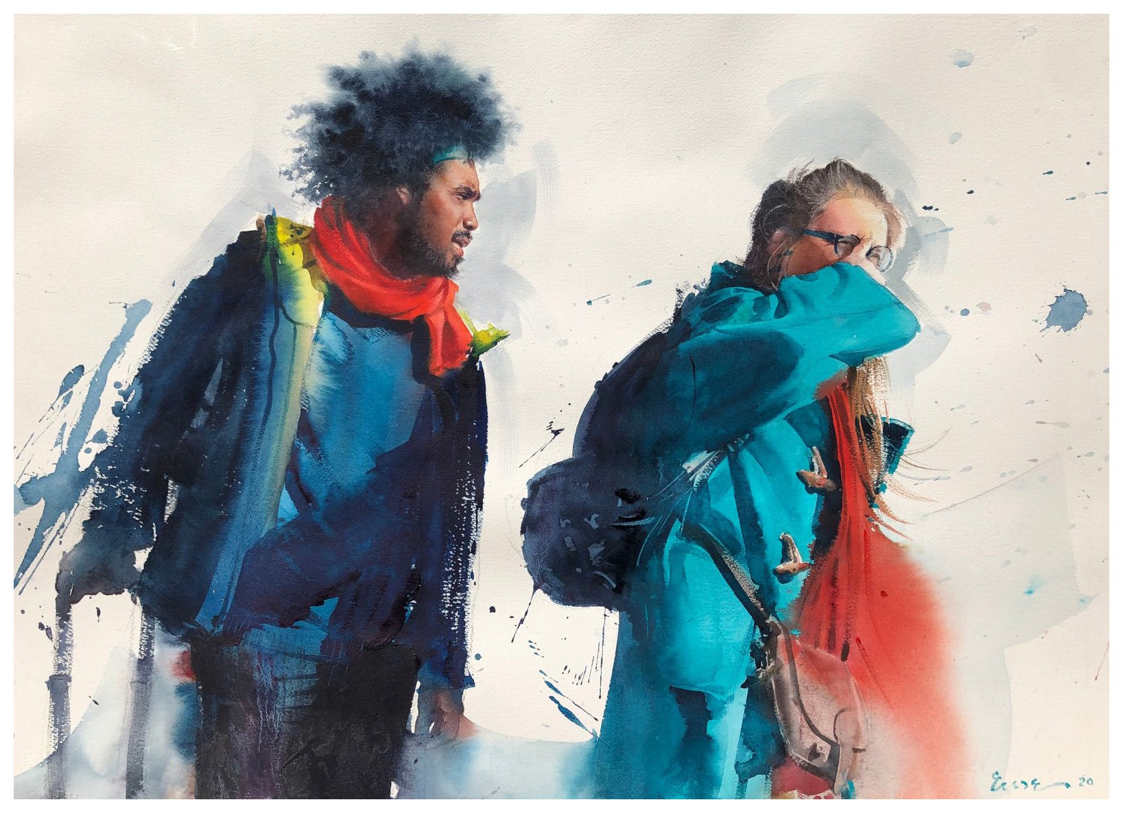 People in Light and Shadow - Image 3