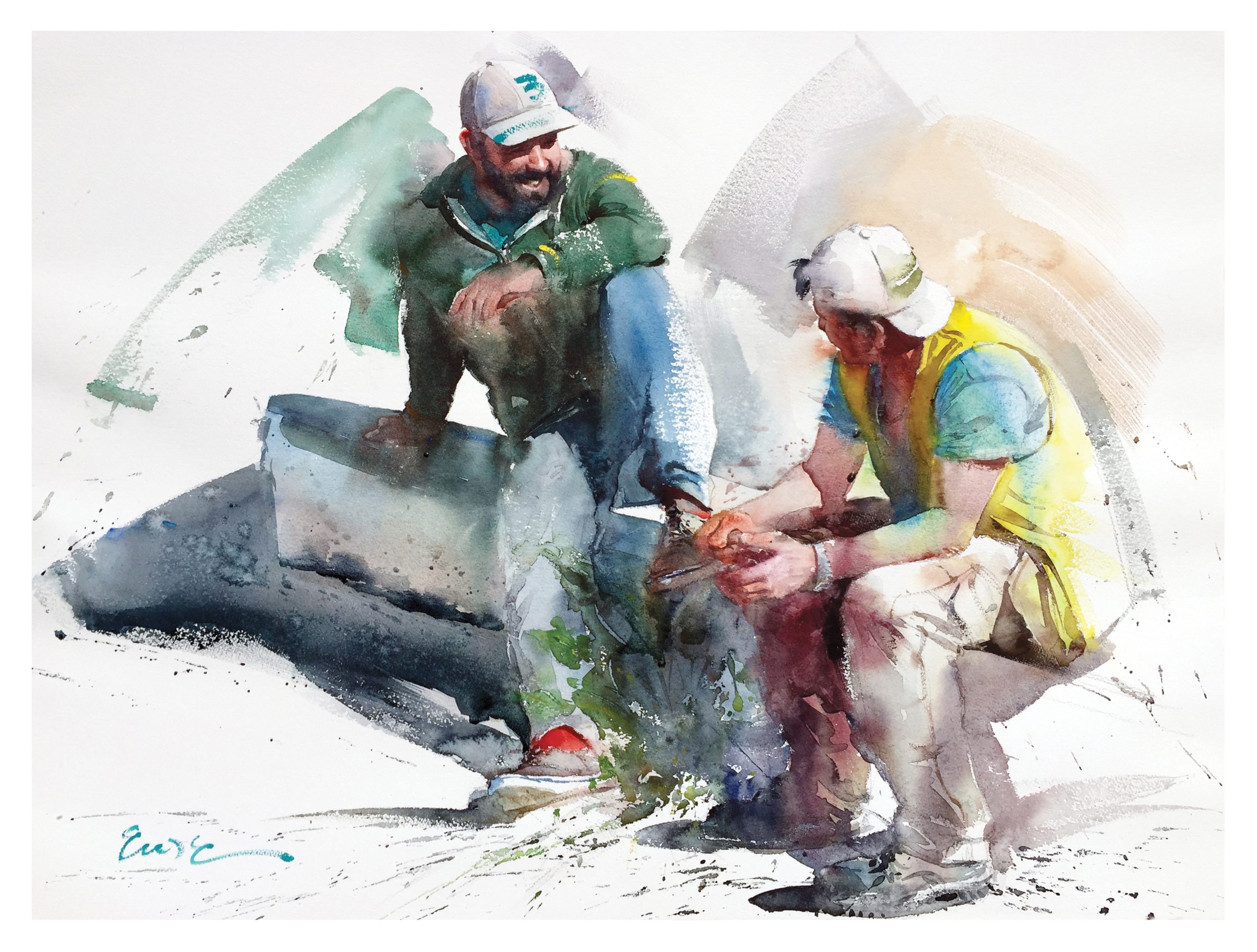 People in Light and Shadow - Image 6