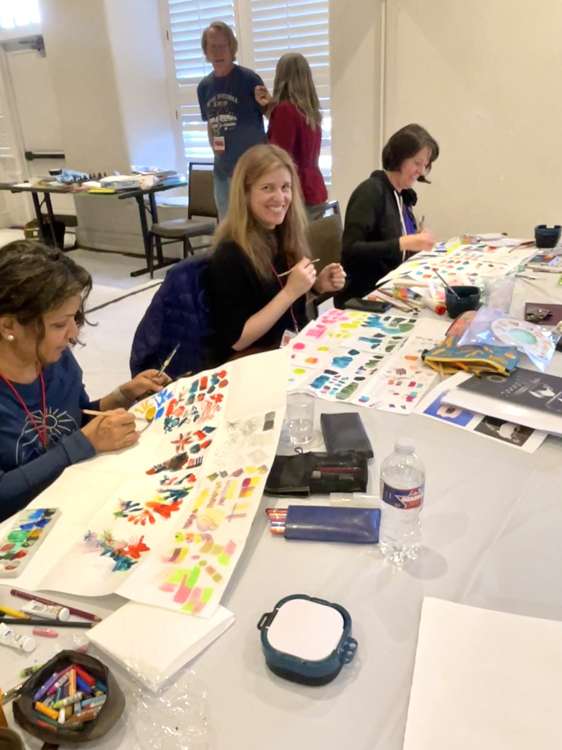 Capturing the Colors of Santa Fe: A Mixed Media Workshop Inspired by Santa Fe and Georgia O'Keeffe - Image 6