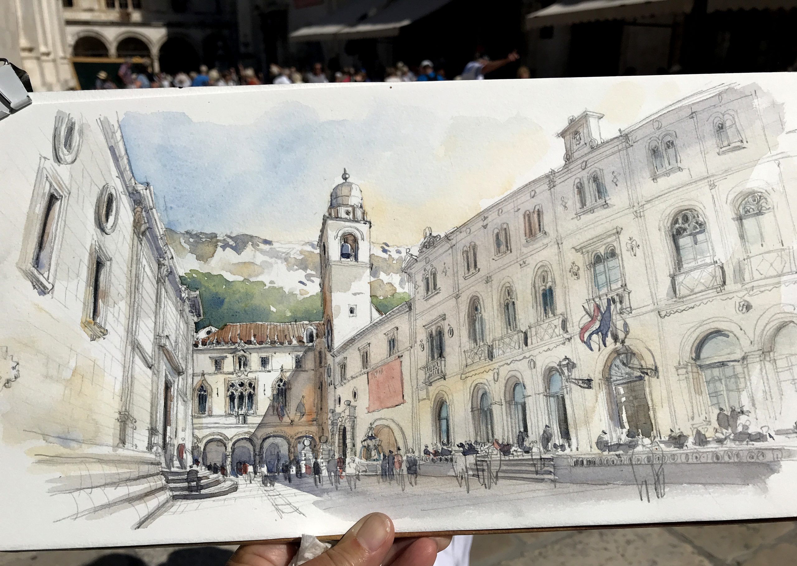 Perspective Urban Sketching in Watercolor '26 - Image 5