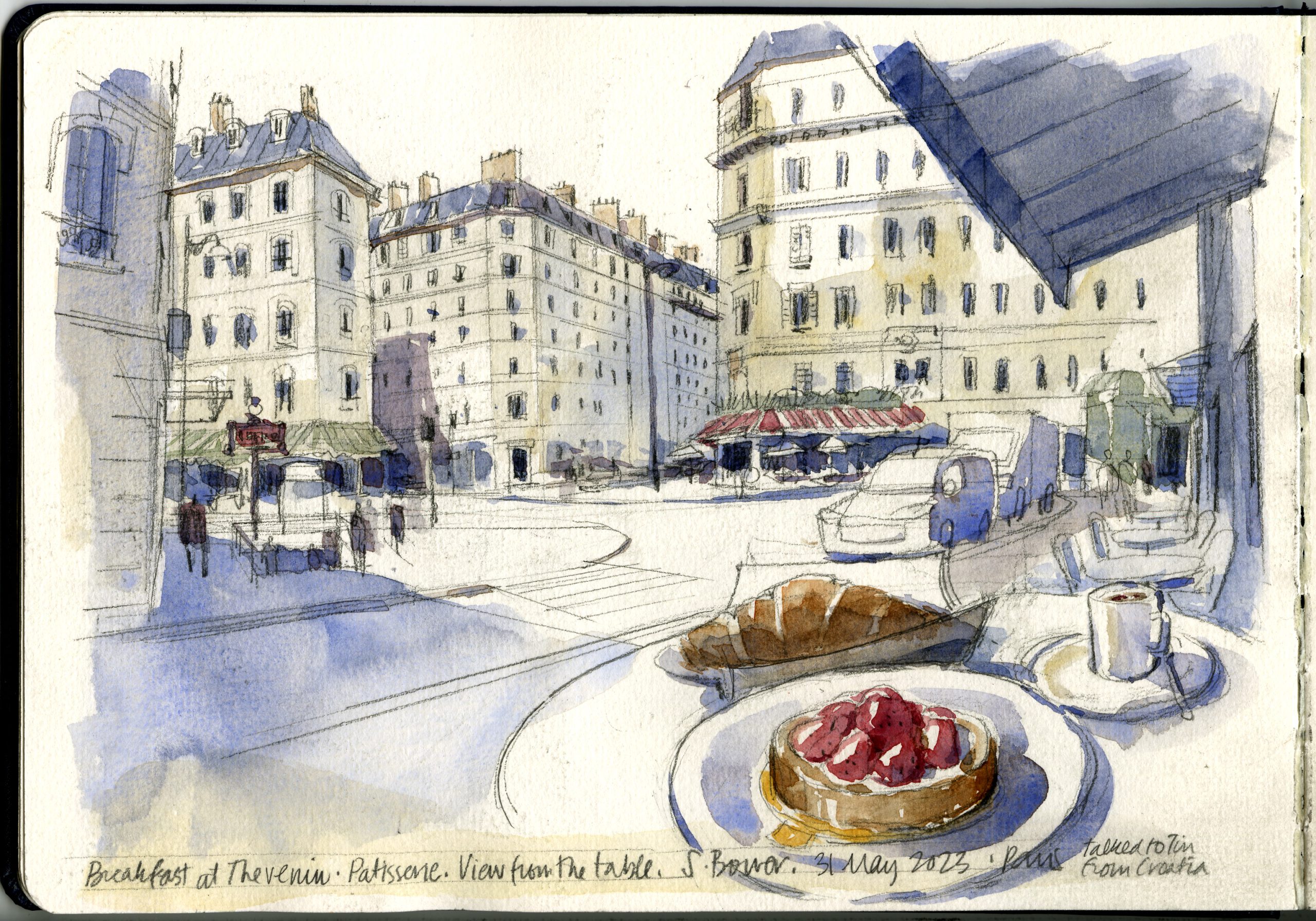 Perspective Urban Sketching in Watercolor '26 - Image 7