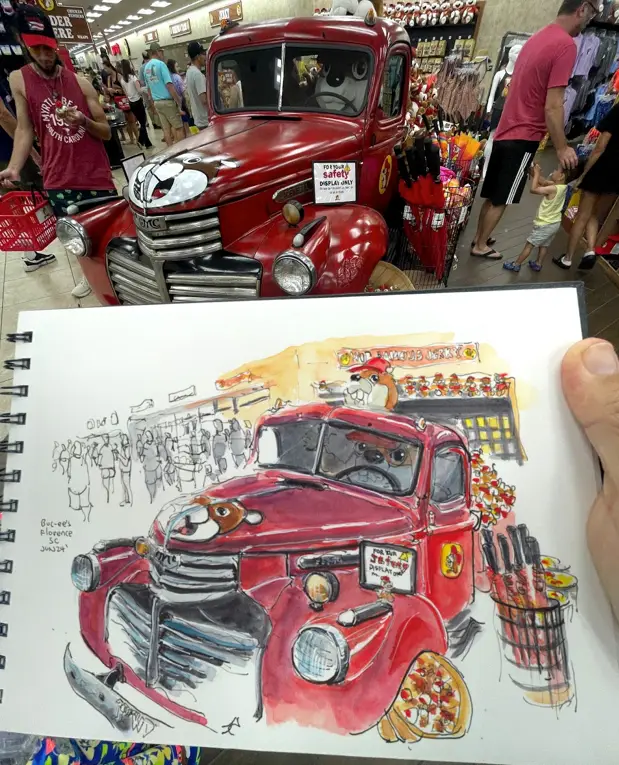 Sketch NOW (and color first) in Santa Fe - Image 8