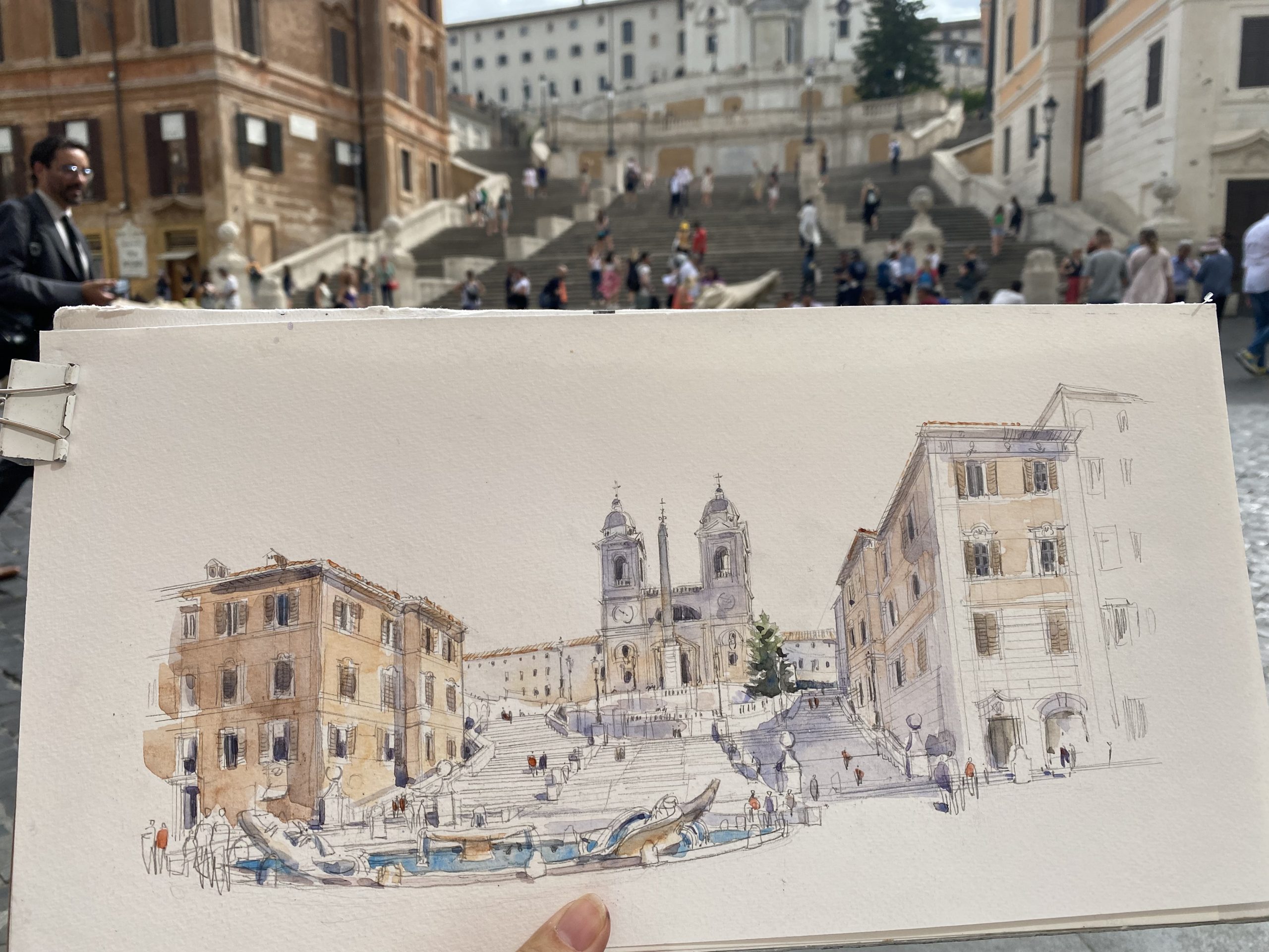 Perspective Urban Sketching in Watercolor '26 - Image 3