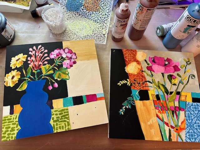 Elizabeth St. Hilaire - flower paintings