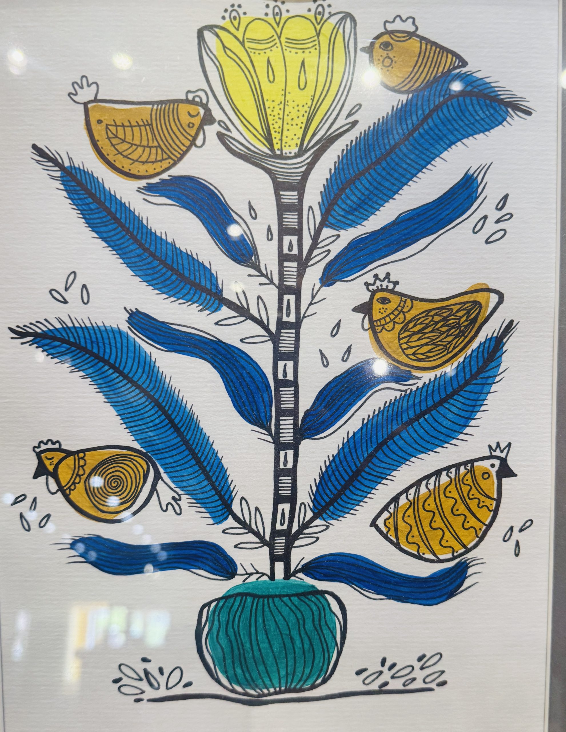 Folk Art Flowers - Image 13