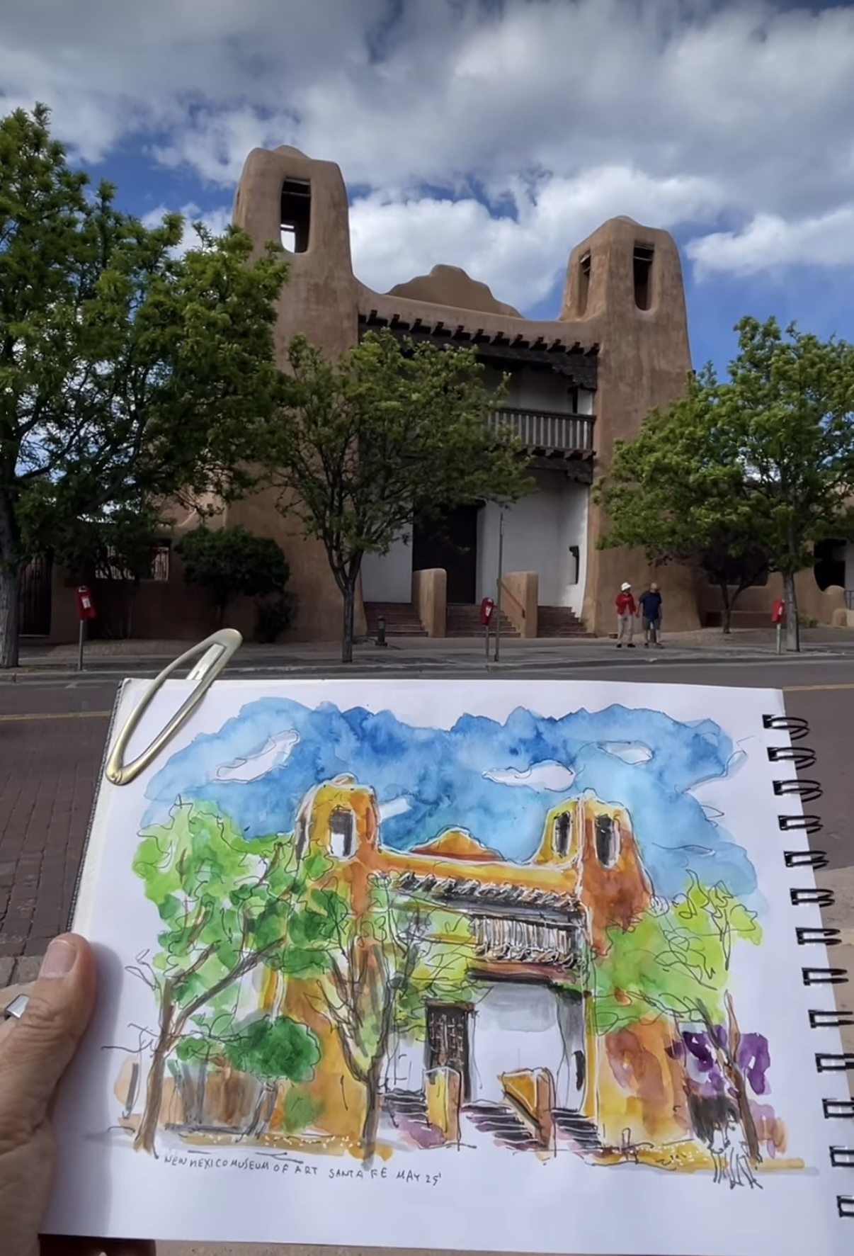 Sketch NOW (and color first) in Santa Fe - Image 3