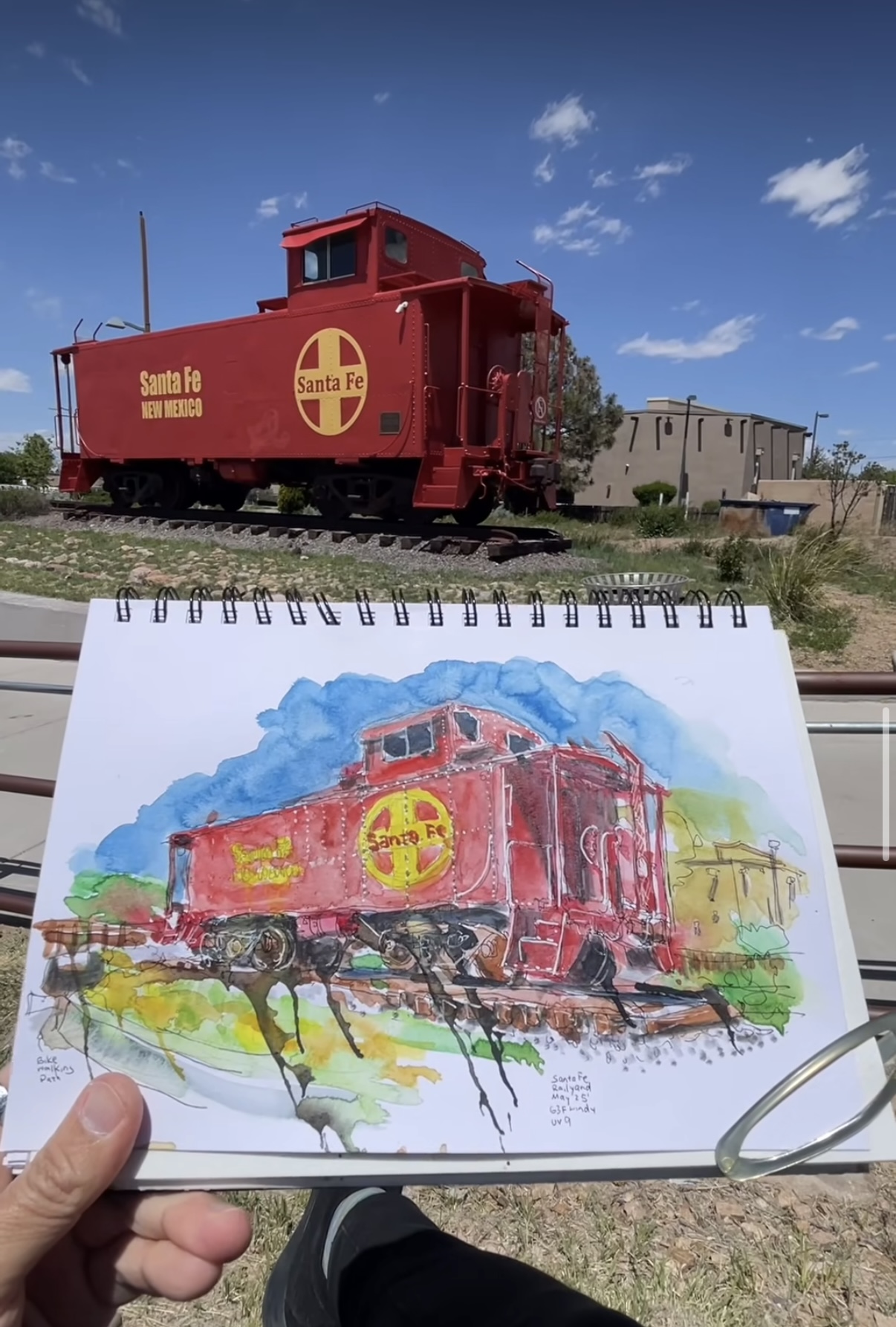 Sketch NOW (and color first) in Santa Fe - Image 4