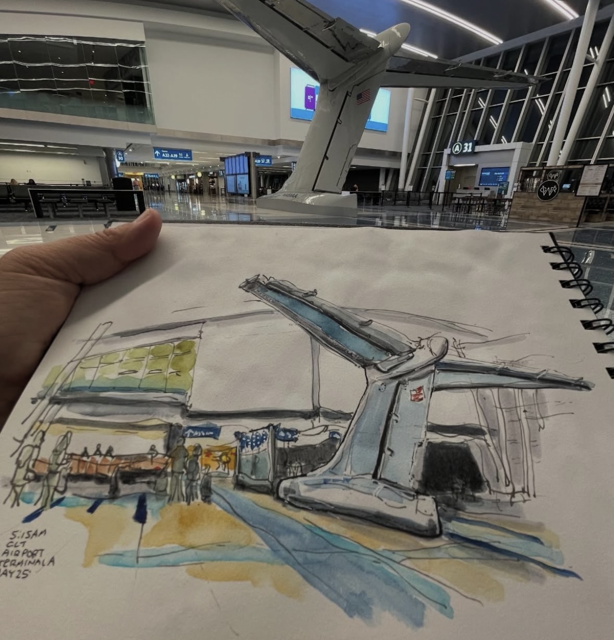 Sketch NOW (and color first) in Santa Fe - Image 2