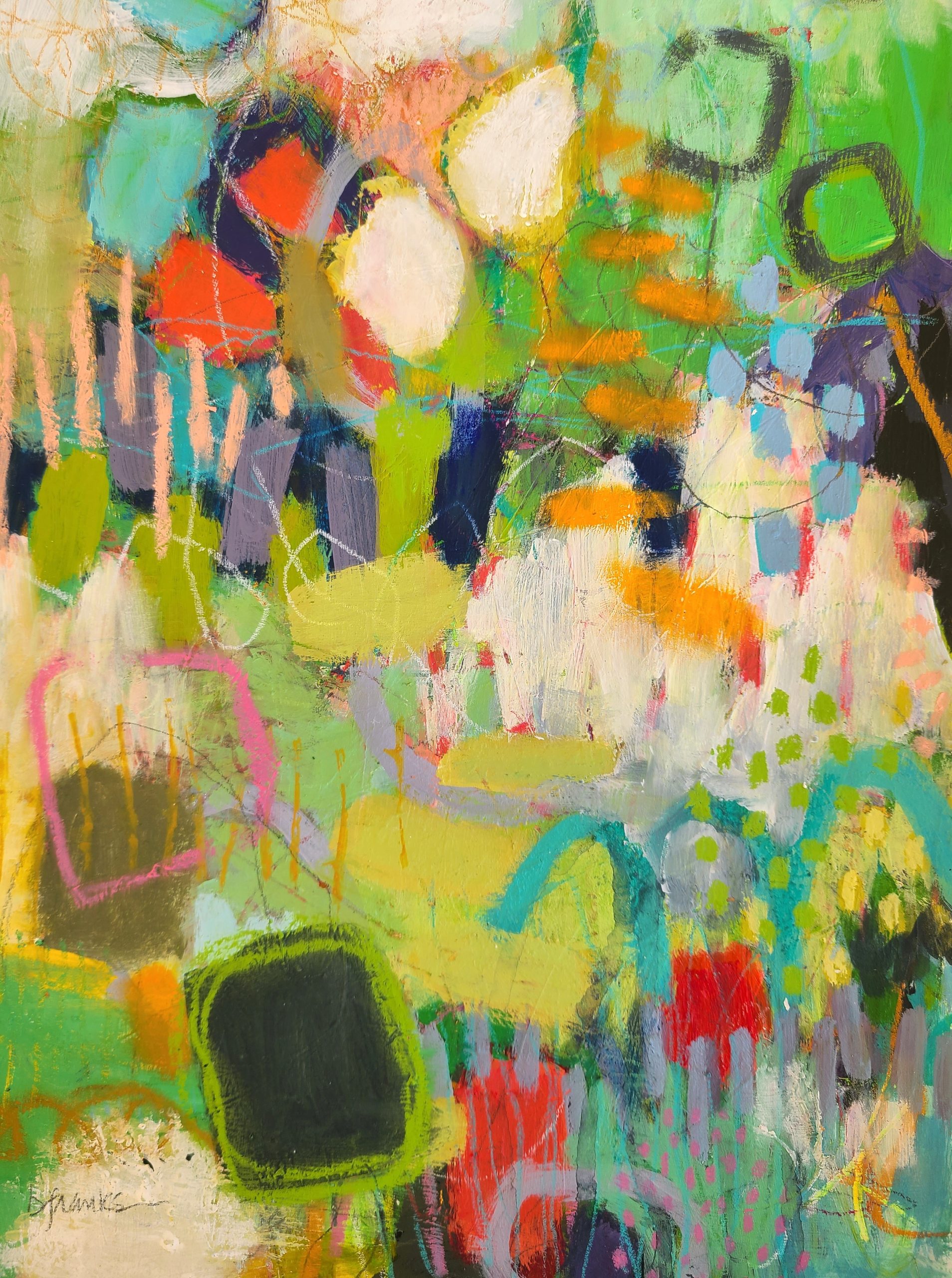 Bloom & Flow: Painting Abstract Fields of Flowers - Image 6