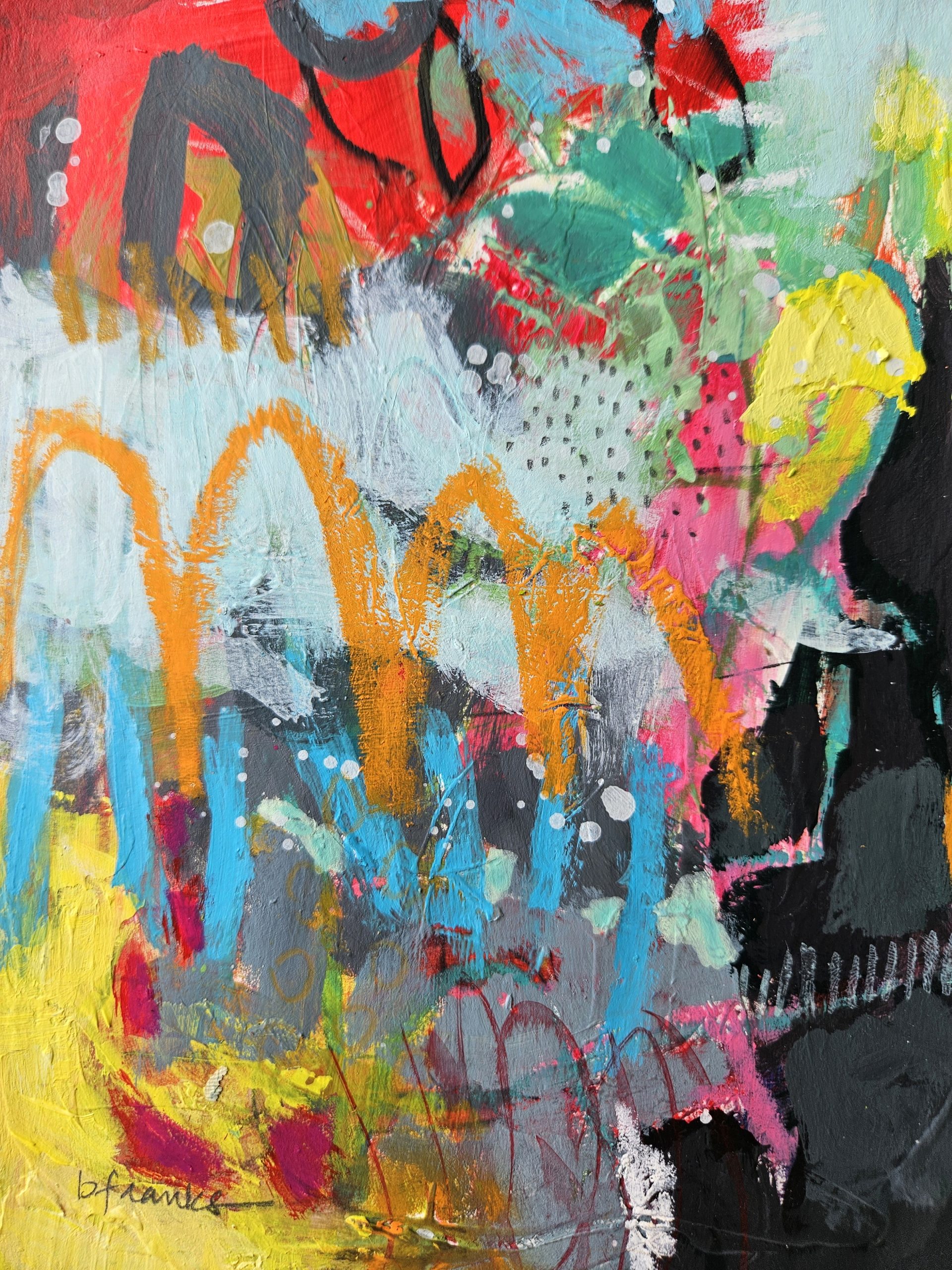 Bloom & Flow: Painting Abstract Fields of Flowers - Image 5