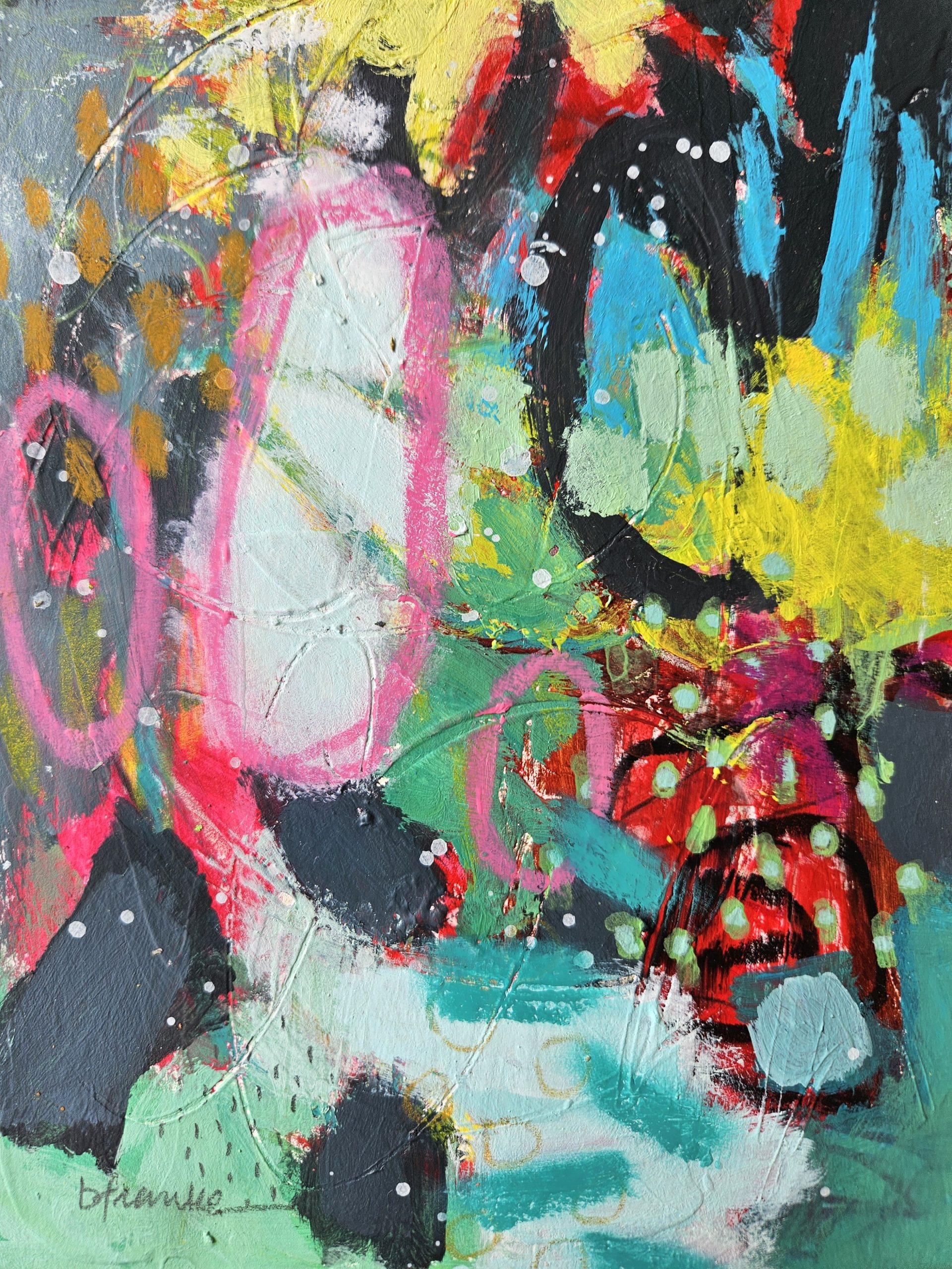 Bloom & Flow: Painting Abstract Fields of Flowers - Image 3