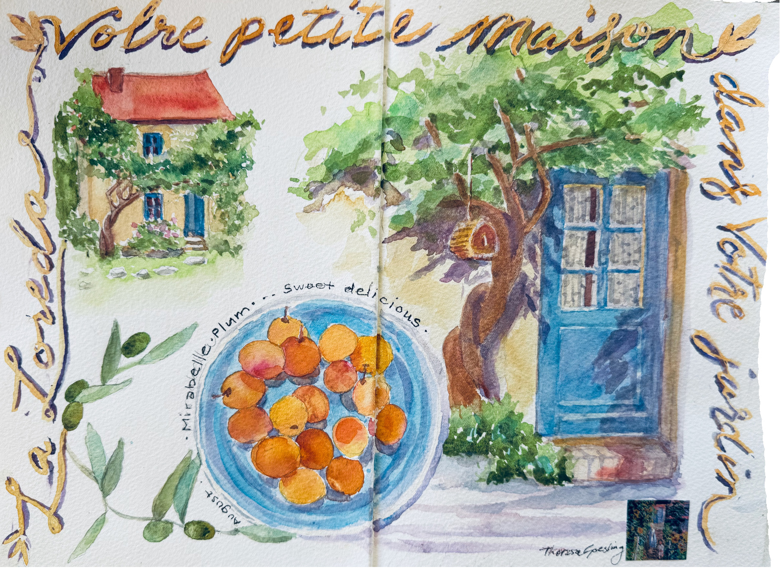 Vibrant Watercolor Painting & Journaling - Image 3