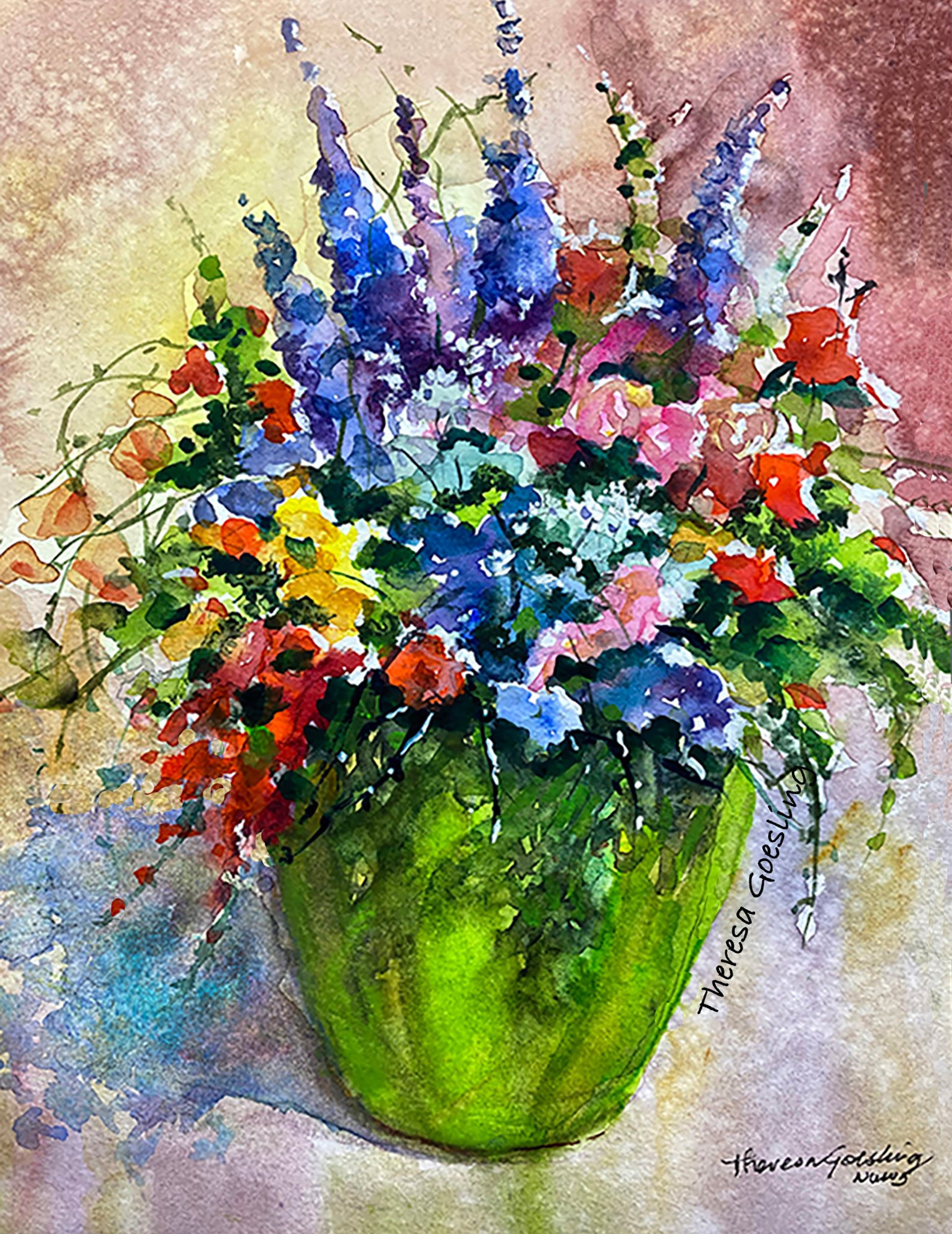 Vibrant Watercolor Painting & Journaling - Image 8