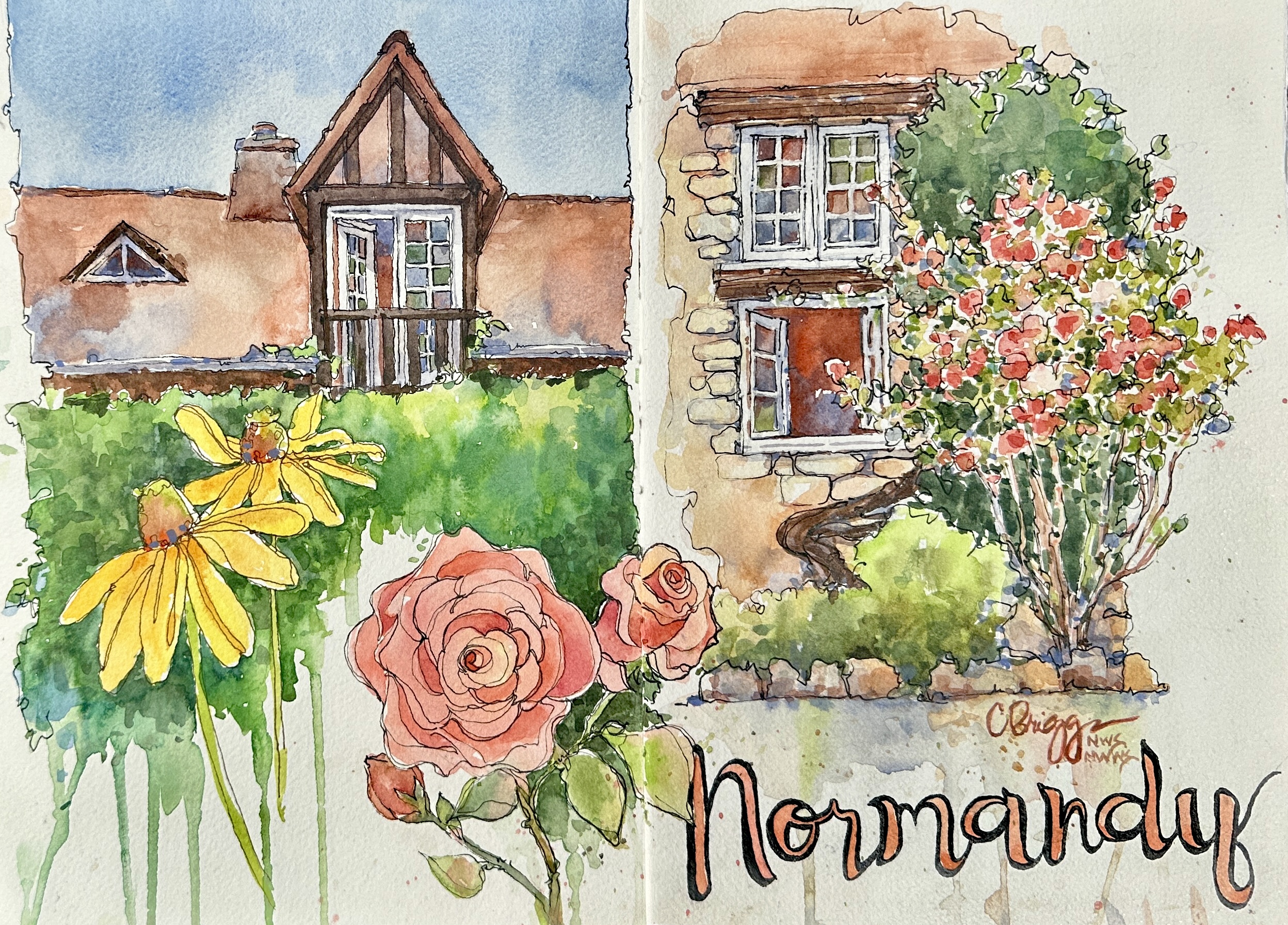 Vibrant Watercolor Painting & Journaling - Image 6